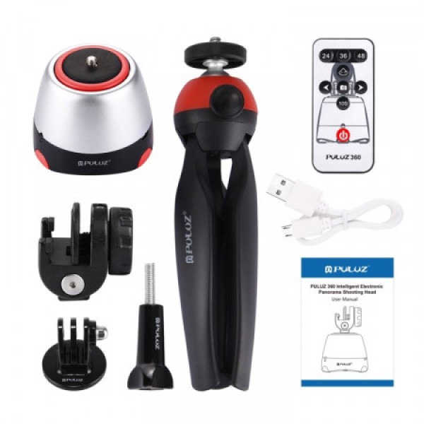 Штатив для панорамної зйомки Puluz PU362R (red)